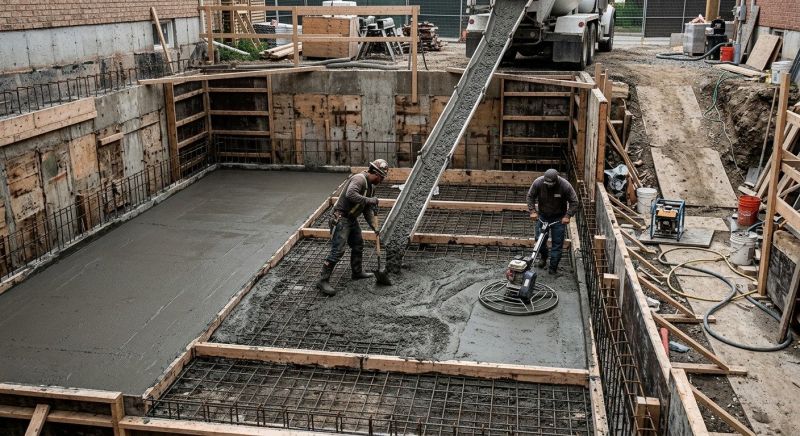 Basement Concrete Installation in Cheatham County, TN