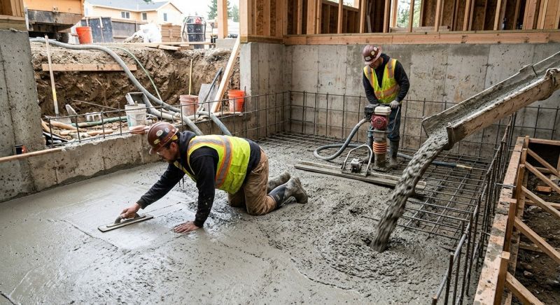 Basement Concrete Installation in Dickson, TN