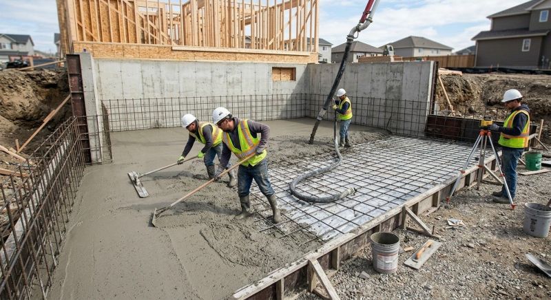 Basement Slab Installation in Dickson, TN