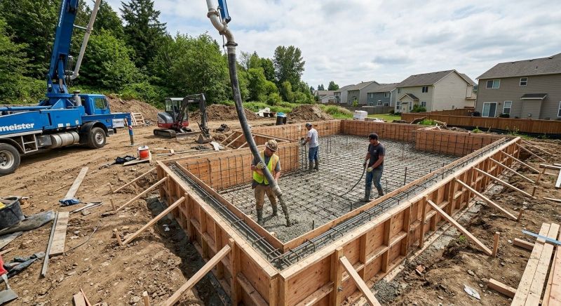 Cement Foundation Installation in Dickson, TN