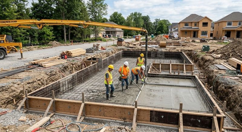 Cement Foundation Installation in Dickson, TN