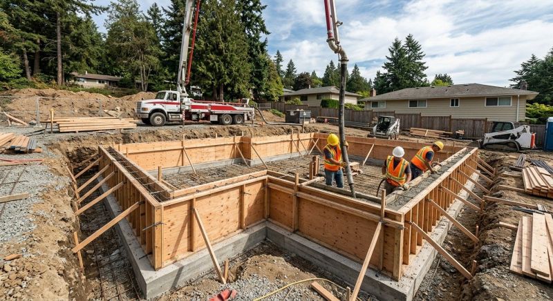 Concrete Foundation Installation in Waverly, TN