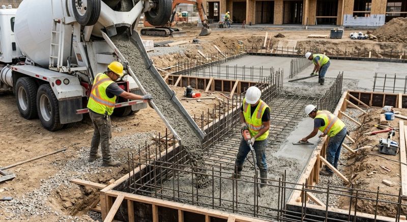 Foundation Wall Pouring in Kingston Springs, TN
