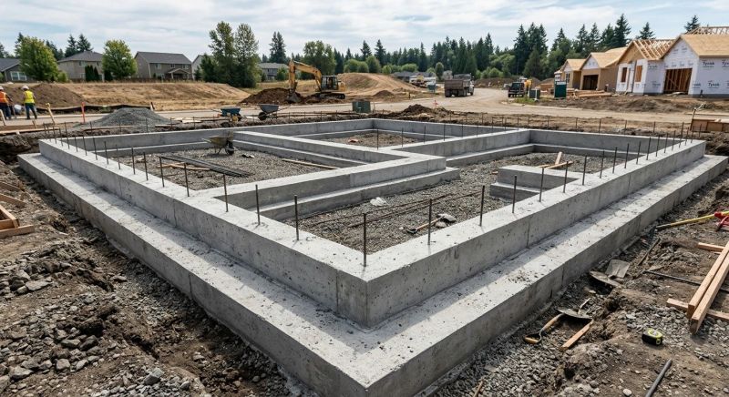 House Footing Construction in Dickson, TN